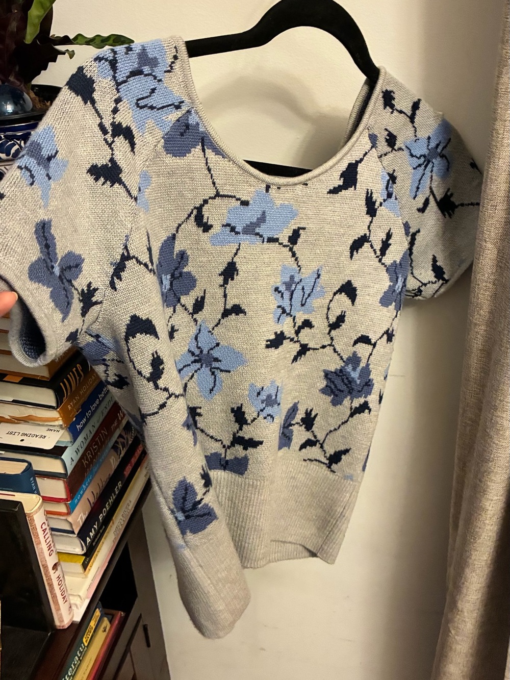 Club Monaco Blue Knit Sweater